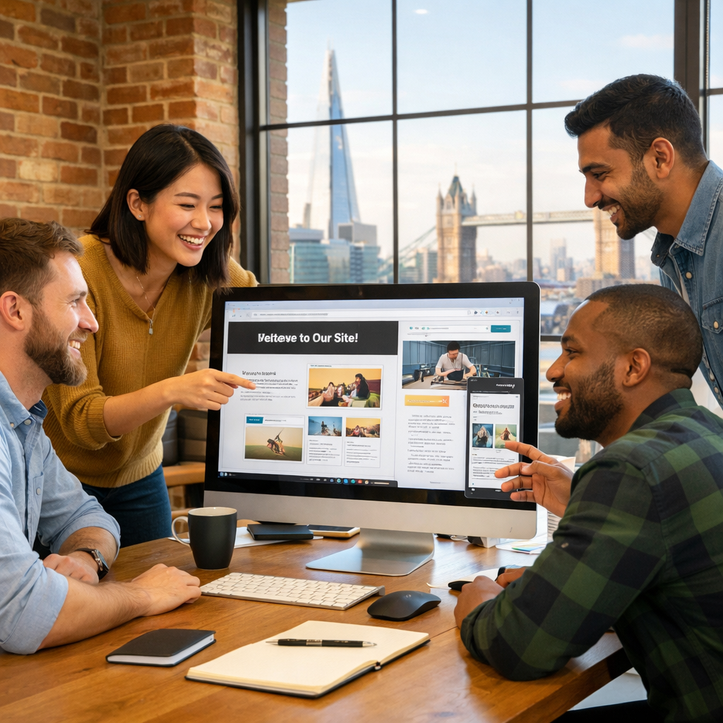 PixelCraft Forge Team in London Office